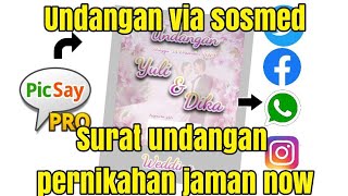 Cara membuat surat undangan pernikahan dengan handphone