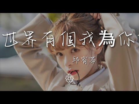 邱宥芩 - 你的世界有個我為你停留『』【動態歌詞Lyrics】