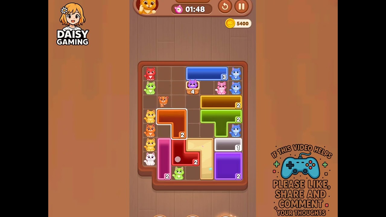 Catdom Color Hole Level 132 Walkthrough