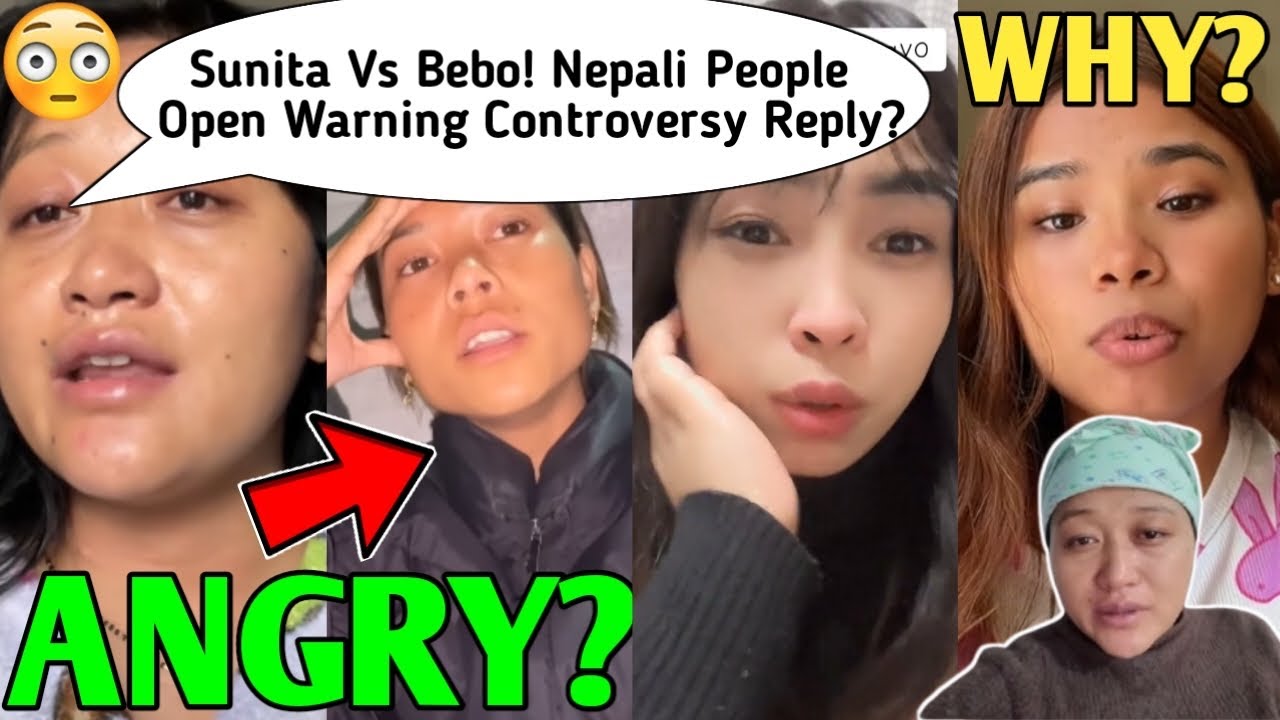 Sunita Rai Shrestha Vs Bebo Vlog🤬-Nepali People Open Warning Controversy Reply😳Sunita Rai,Bebo Vlogs