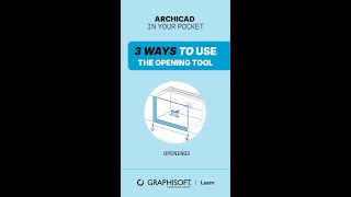 Opening Tool in Archicad for Niches, Shafts and Facades