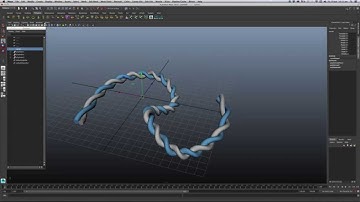 Maya Tutorial: Making Rope, cables or tubes