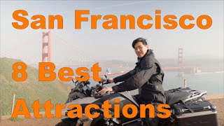 8 Best Attractions of San Francisco - BMW R1250GS POV