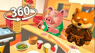 This Pig Spins WAY Too Fast…