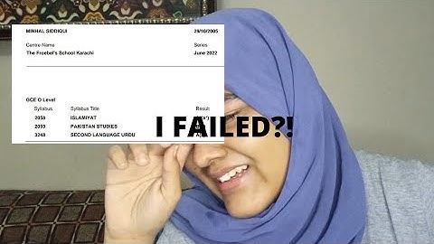 REACTING TO MY OLEVEL CAIE RESULT 2022 (MAY/JUNE) *i cried*