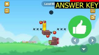 Hungry Worm - Greedy Worm LEVEL 60 - Gameplay Walkthrough Android IOS