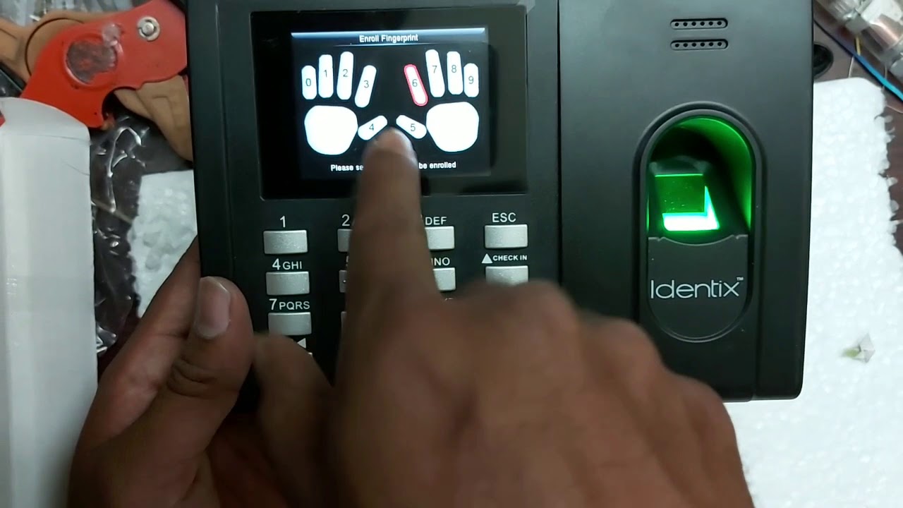 ESSL K30 installation and operations ,how to use essl - YouTube