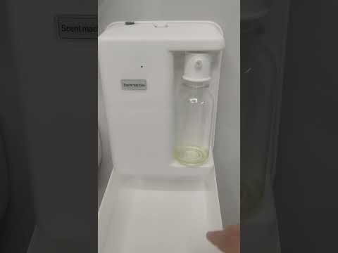 how to set up your aroma diffuser machine(wall mounted)humidifier aroma aromatherapyintelligent