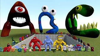 DESTROY ALL 3D ALPHABET LORE FAMILY in TOXIC HOLE Garry's Mod