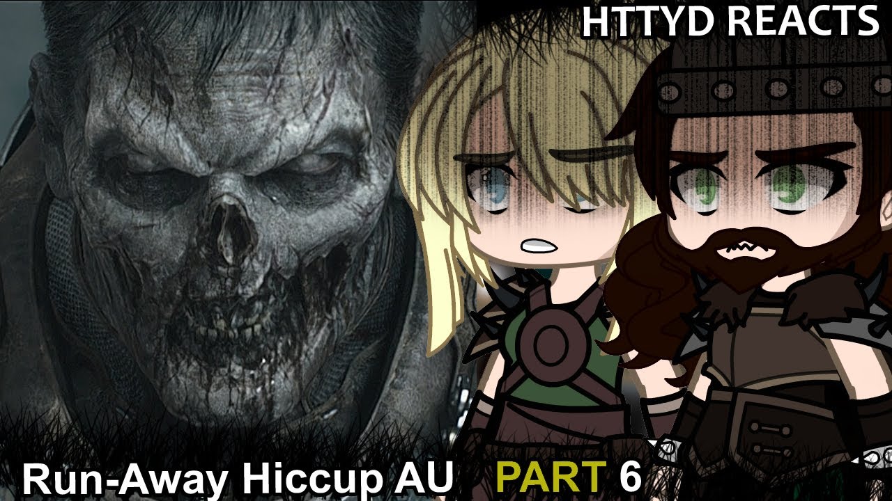 HTTYD react to Run Away Hiccup As DOOMGUY Part 6 | AU | -Gacha Reacts