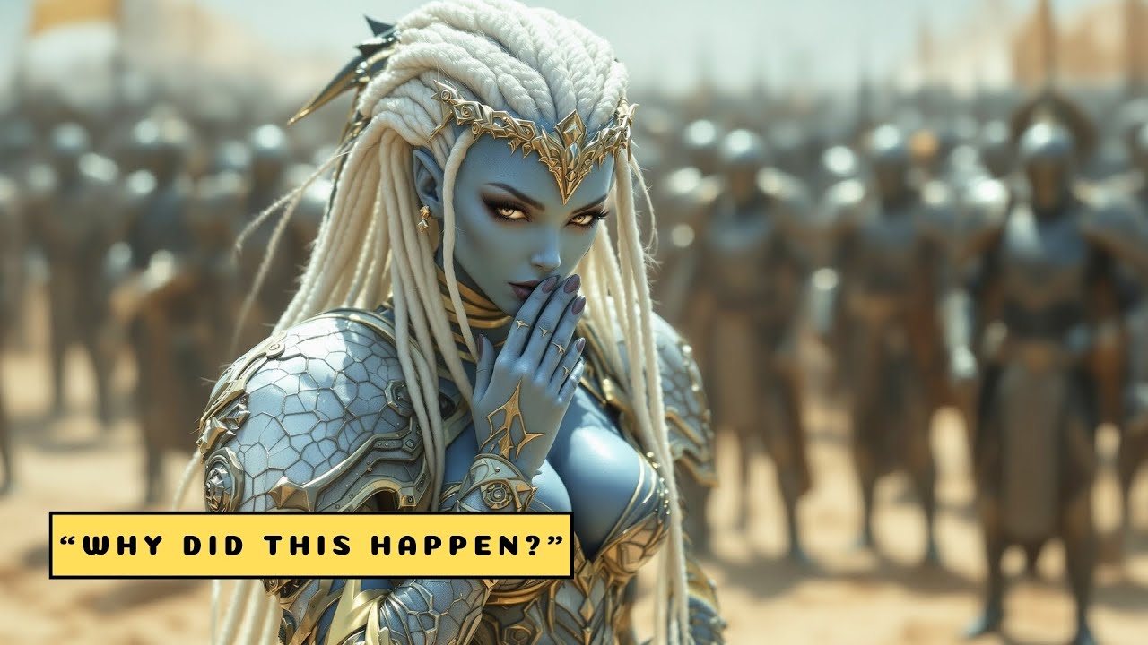 The alien empress demanded he remove his helmet — and was left breathless when he did..!