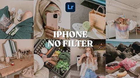 iPhone No Filter Lightroom Preset | How To Edit Like iPhone No Filter Look in Lightroom | Free DNG