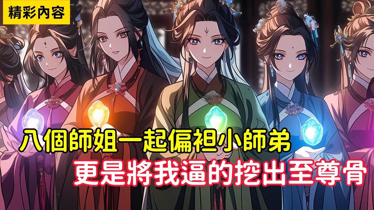 《八個師姐一起偏袒小師弟，更是將我逼的挖出至尊骨》可當我離開宗門後，宗門被小師弟害的滅門，當再次見到師姐們，都叛出宗门了，谁还惯着你啊……