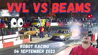 Robot Racing - VVL vs Beams