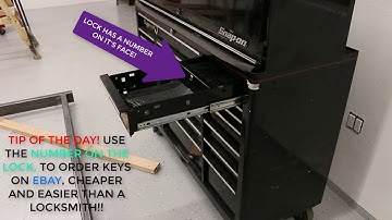 Snapon Toolbox Trash or Treasure Mystery? Order new Keys, Don