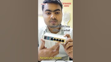 Nesecure router #shortsvideo #shortfeed #trendingshorts #trending #short #router