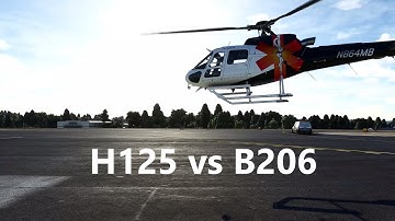 MSFS Cowasim H125 vs Fly Inside B206 - Difficulty = Realism?
