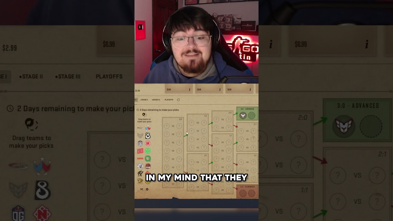 Blast Austin CS2 Major Stage 1 Pick'Ems - austincs 