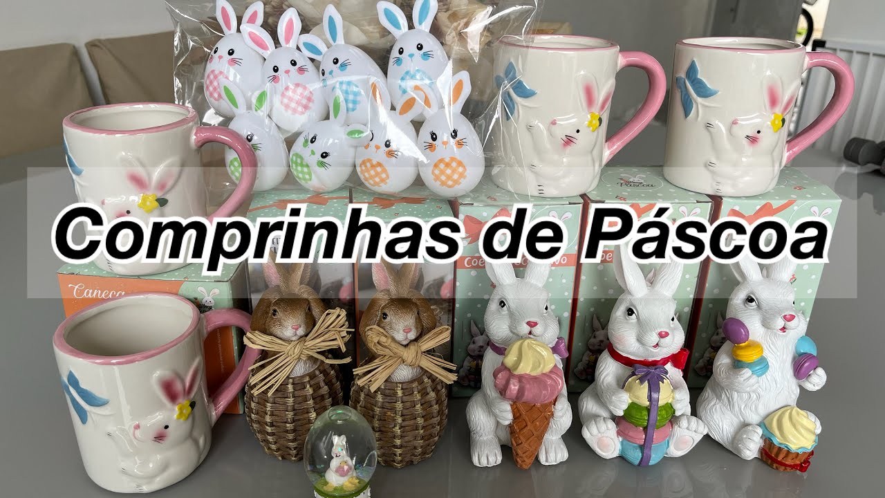 Comprinhas de decor para a Páscoa 