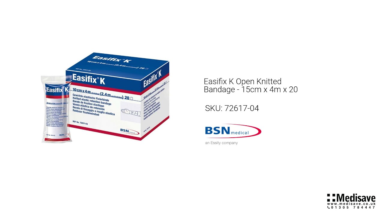 Easifix K Open Knitted Bandage 15cm x 4m x 20 72617 04