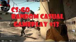 CS:GO - Random Casual Gameplay 13 (Game laggy ending)