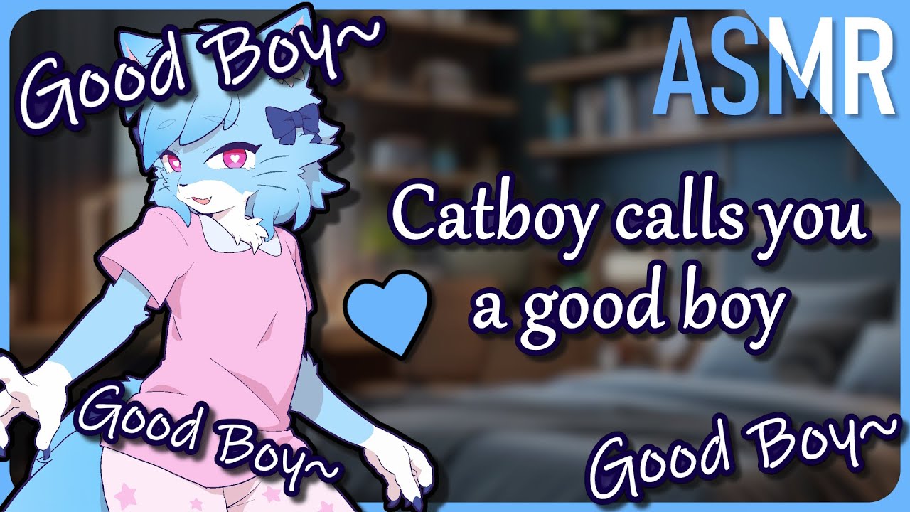 Furry ASMR 💙 You're such a Good Boy~ [M4M][Affirmations][Headpats]