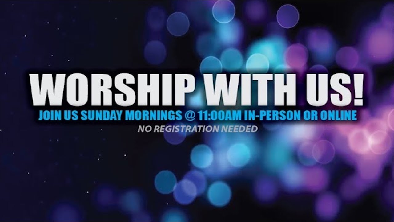Worship with us | Terry Huey