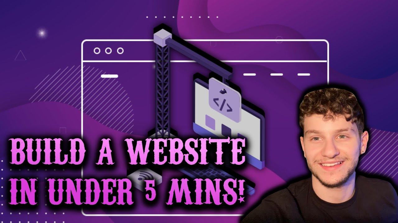 How To Build A Website In Under 5 Minutes (COMPLETELY FREE)! - YouTube