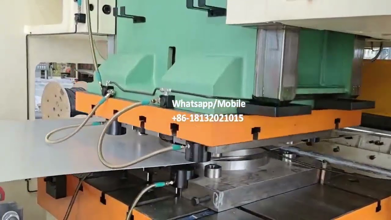 Disc Circle Blanking Line | Auto Stainless Sheet Nc Servo Roll Feeder for Punching Press machine