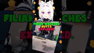 Filian watches nuts exploded🔥🔥🔥#shortvideo #vtuber #viral #vtuberclips #anime #trendingshorts