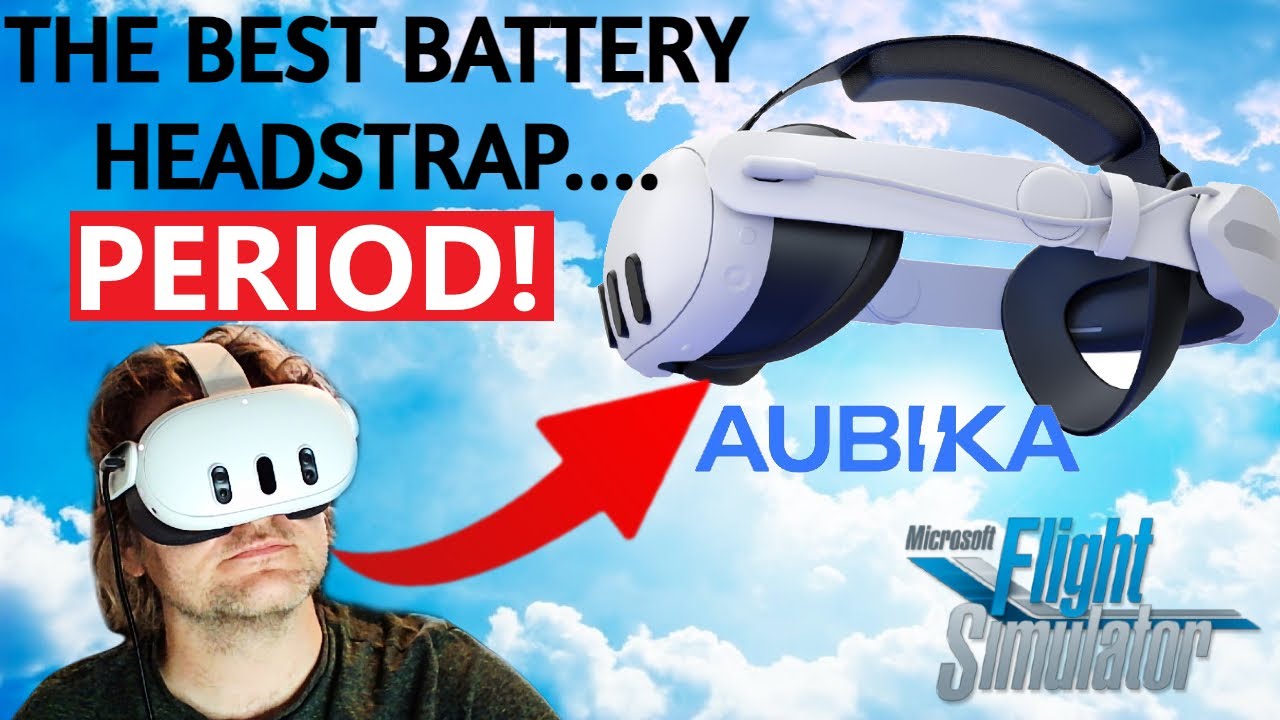 FIXING the BIGGEST problems with the Meta Quest 3 BATTERY LIFE &  COMFORT! Aubika Headstrap