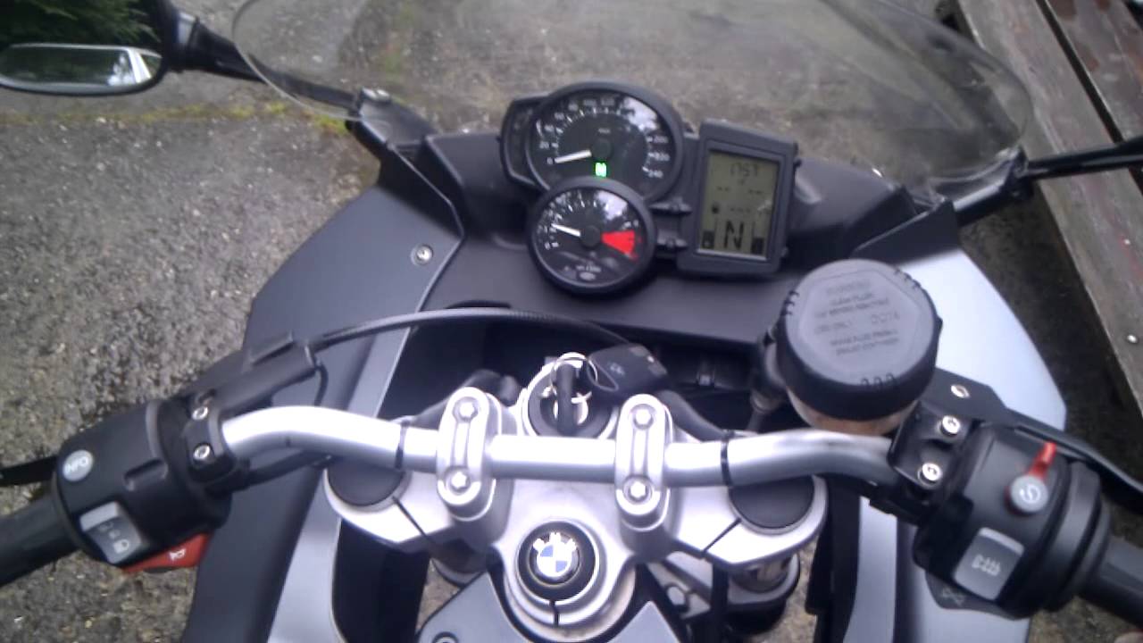 BMW F800ST engine sound - YouTube