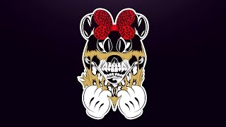 Illustrator & Photoshop Speedart: Zombie Minnie Mouse  // design by SWEED™ Graphic designer screenshot 5