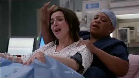 Amelia gives birth - Grey's Anatomy 2005 - (Birthl...