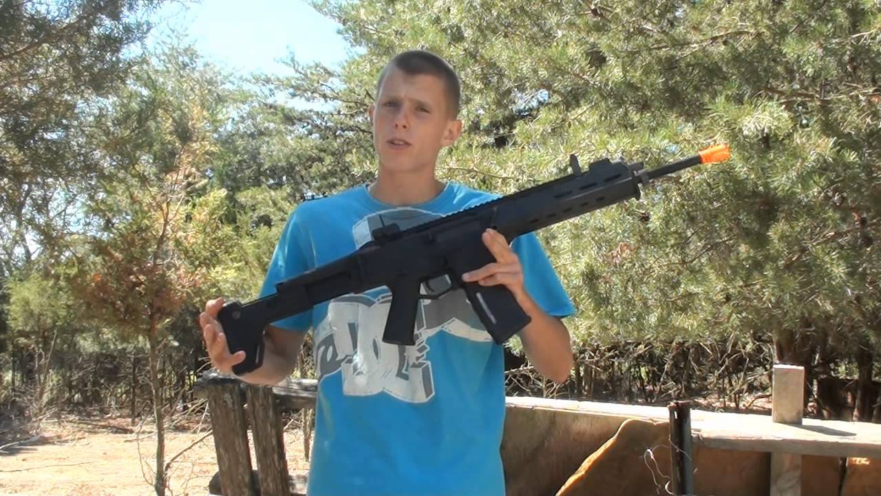 A&K Magpul Licensed Masada Airsoft Gun Chrono/Shooting YouTube