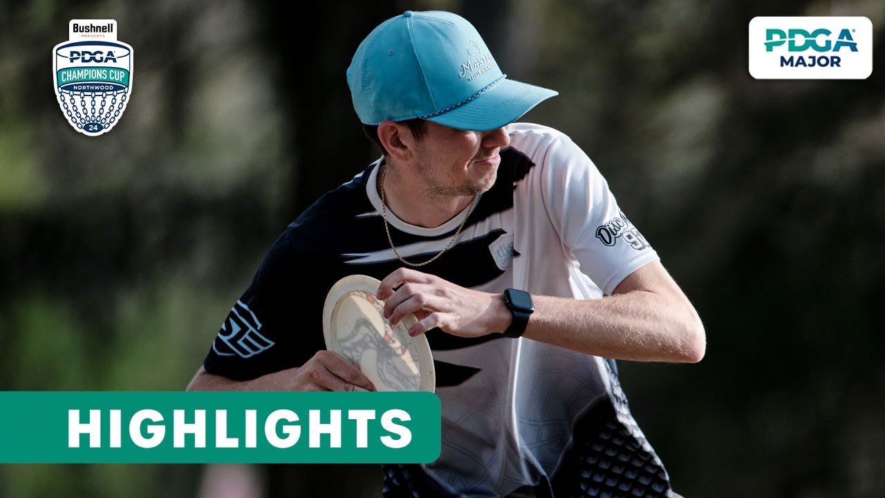 Round 2 Highlights, MPO 2024 PDGA Champions Cup YouTube