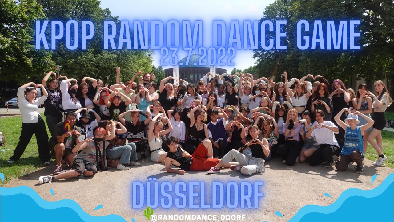 [RPD] SUMMER KPOP RANDOM DANCE GAME IN PUBLIC | DÜSSELDORF GERMANY | 23.07.2022