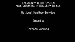 2005 Tornado Warning for Copiah County