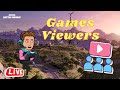   live short  games viewers  objectif 700 abonns
