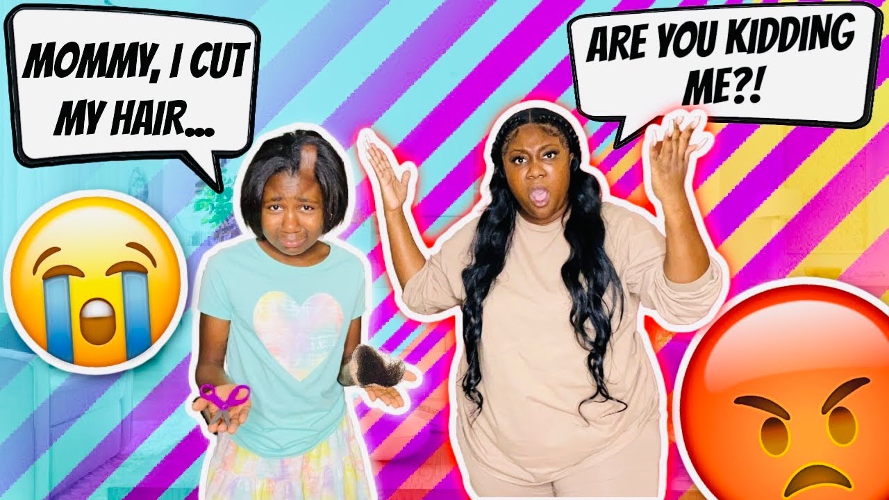 KARISSA CUT HER HAIR