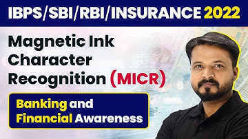 Magnetic Ink Character Recognition (MICR) - Cheque Number | Banking Awareness