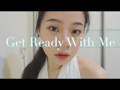 GRWM：可以算是純慾風吧?🍒 a Go-To Glowy Makeup Look | Aurora Kung