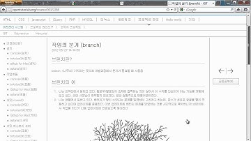 Git 브랜치(branch)