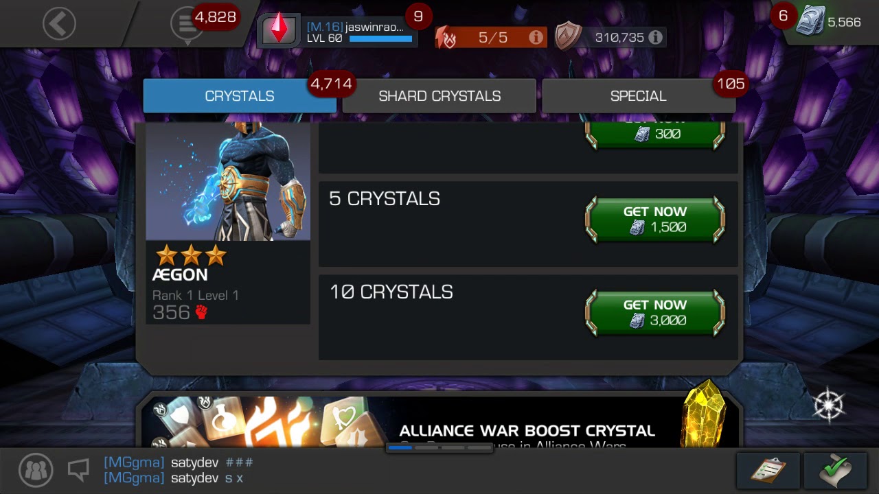 featured grand master crystal opening 10 chances at aegon