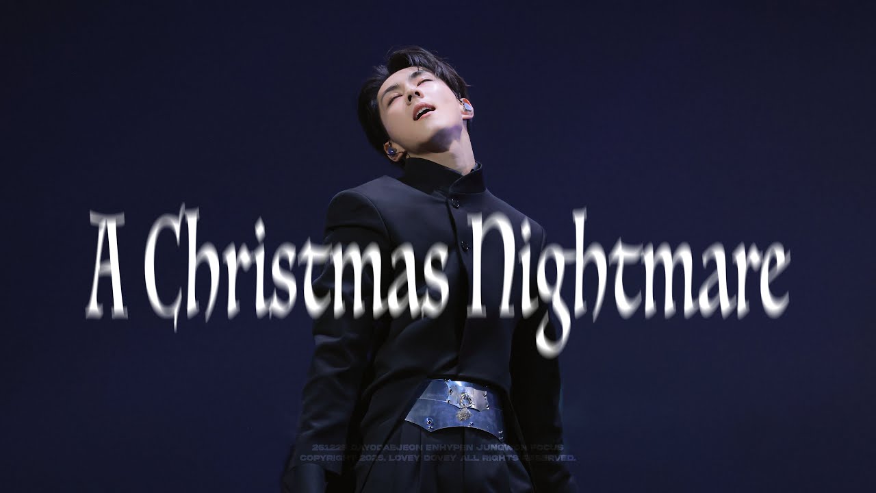 [4K] 251225 엔하이픈 정원 ’A Christmas Nightmare’ 직캠 ENHYPEN JUNGWON FANCAM @ SBS 가요대전