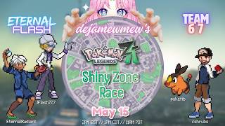 Pokemon Legends: Z-A Shiny Zone Race w/ Deja, Cshrubs, JFlash727, & Pokefib