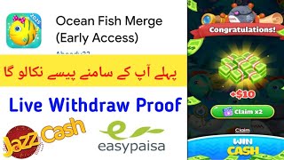 Ocean Fish Merge Game Withdrawal | Ocean Fish Merge App Real Or Fake | Se Paise Kaise Nikale |Review screenshot 3