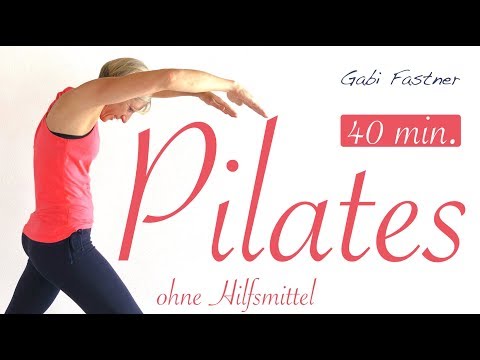 40 Min Pilates Kurs Fur Zuhause Ohne Gerate Youtube