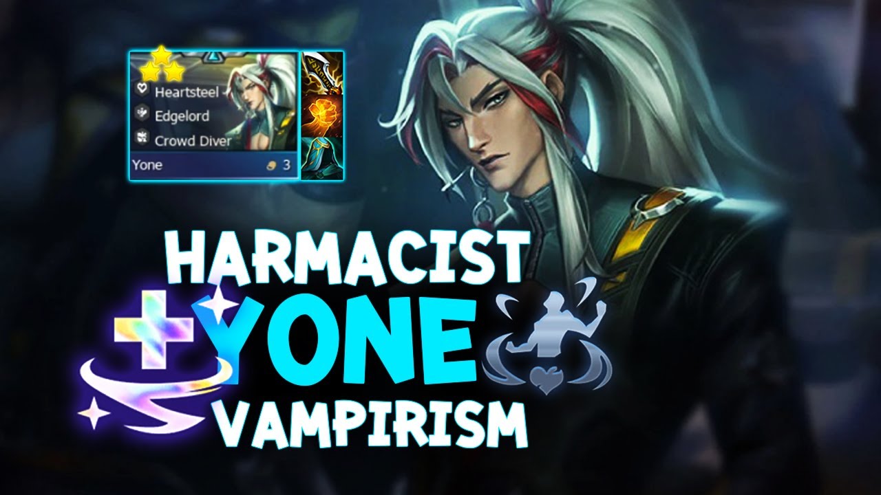 TFT Yone 3 ดาว Augment ดูดเลือด ฟันทีเลือดเต็มหลอด Best Ryouta