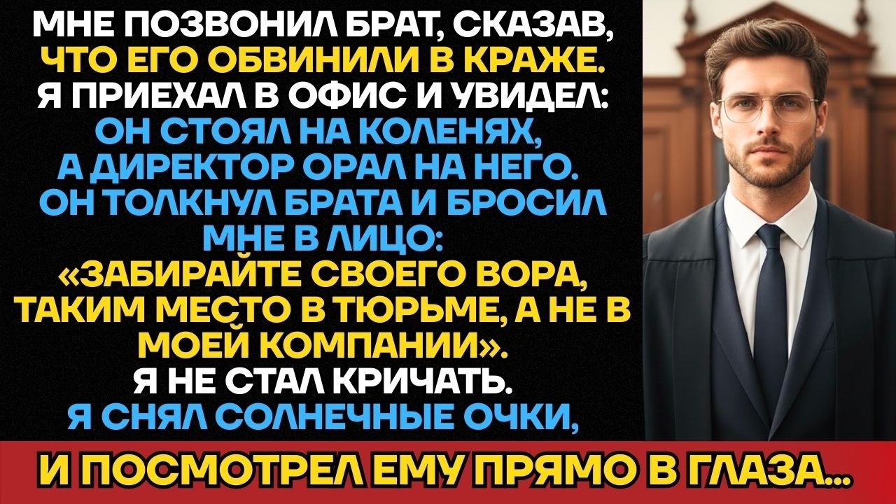 «Встань На Колени!» - Орал Директор На Брата. Но Увидел Меня, И Сам Опустился На Колени